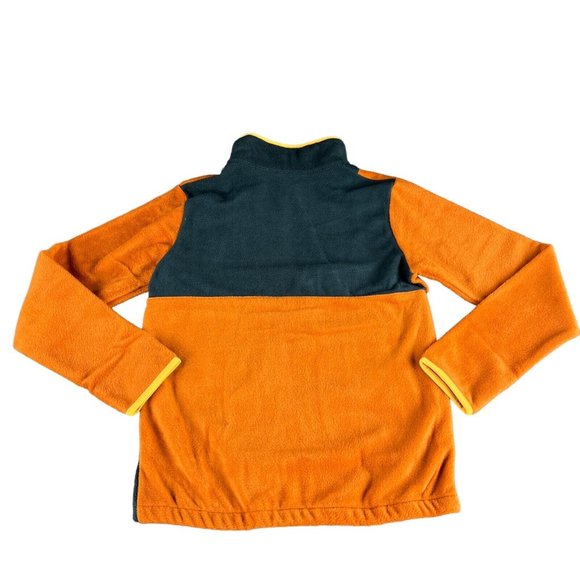 Columbia Back Bowl Full Zip Warm Copper Black Mango Fleece Jacket Youth Sz L-XL - Picture 5 of 5